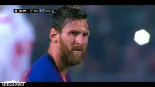 Messi - Sevilla FC VS FC Barcelona - 2018-08-12