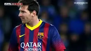 Messi - Real Sociedad VS FC Barcelona - 2014-02-12