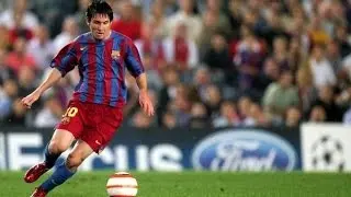 Messi - FC Barcelona VS Udinese - 2005-09-27
