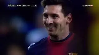 Messi - Málaga CF VS FC Barcelona - 2013-01-13