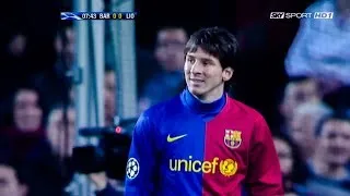 Messi - FC Barcelona VS Olympique Lyon - 2009-03-11