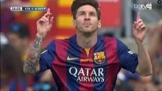 Messi - FC Barcelona VS RC Deportivo de La Coruña - 2015-05-23