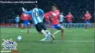 Messi - Argentina VS Costa Rica - 2011-07-12