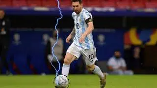 Messi - Argentina VS Paraguay - 2021-06-21