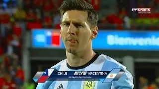 Messi - Chile VS Argentina - 2016-03-24