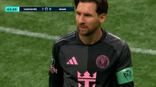Messi - Vancouver Whitecaps FC VS Inter Miami CF - 2025-04-25