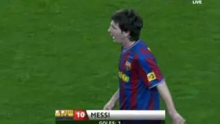 Messi - FC Barcelona VS Málaga CF - 2010-02-27