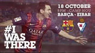 Messi - FC Barcelona VS SD Eibar - 2014-10-18