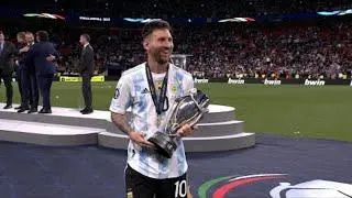 Messi - Italy VS Argentina - 2022-06-01