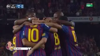 Messi - FC Barcelona VS Villarreal CF - 2011-08-29