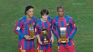 Messi - FC Barcelona VS RC Celta de Vigo - 2005-12-20