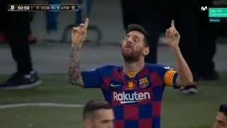 Messi - FC Barcelona VS Atlético de Madrid - 2020-01-09