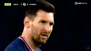Messi - Paris Saint-Germain FC VS AS Monaco FC - 2021-12-12
