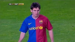 Messi - Valencia CF VS FC Barcelona - 2009-04-25