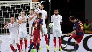 Messi - FC Barcelona VS Sevilla FC - 2015-08-11