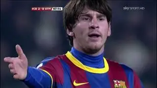 Messi - FC Barcelona VS Atlético de Madrid - 2011-02-05