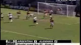 Messi - Argentina VS Germany - 2005-06-18
