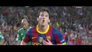 Messi - FC Barcelona VS Panathinaikos - 2010-09-14