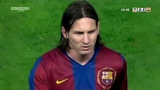 Messi - Valencia CF VS FC Barcelona - 2007-12-15