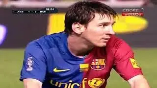 Messi - Athletic Club VS FC Barcelona - 2009-05-13