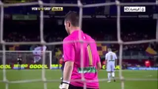 Messi - FC Barcelona VS Cultural Leonesa - 2009-11-10