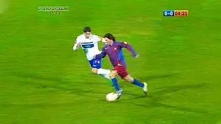Messi - Real Zaragoza SAD VS FC Barcelona - 2006-01-26