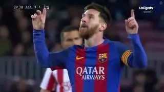 Messi - FC Barcelona VS Sporting de Gijón - 2017-03-01