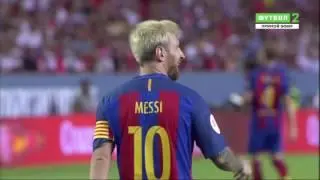 Messi - Sevilla FC VS FC Barcelona - 2016-08-14