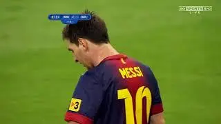 Messi - Real Madrid CF VS FC Barcelona - 2012-08-29