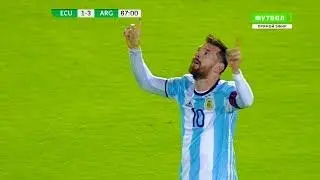 Messi - Ecuador VS Argentina - 2017-10-10