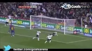 Messi - Valencia CF VS FC Barcelona - 2012-02-01