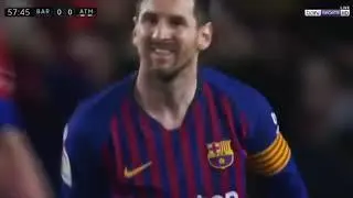 Messi - FC Barcelona VS Atlético de Madrid - 2019-04-06
