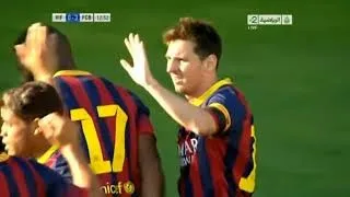 Messi - Vålerenga VS FC Barcelona - 2013-07-27