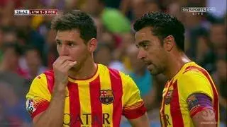 Messi - Atlético de Madrid VS FC Barcelona - 2013-08-21