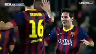 Messi - FC Barcelona VS Rayo Vallecano SAD - 2014-02-15