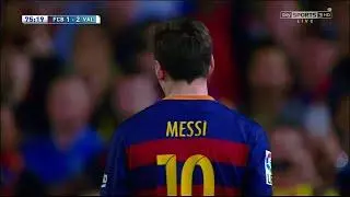 Messi - FC Barcelona VS Valencia CF - 2016-04-17