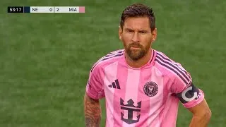 Messi - New England Revolution VS Inter Miami CF - 2025-07-10