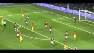 Messi - AC Milan VS FC Barcelona - 2013-02-20