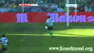Messi - Racing de Santander VS FC Barcelona - 2010-08-29