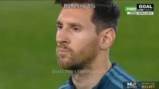 Messi - Argentina VS Ecuador - 2020-10-09