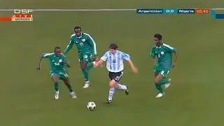 Messi - Argentina VS Nigeria - 2005-07-02
