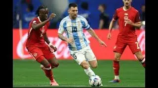 Messi - Argentina VS Canadá - 2024-06-20