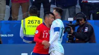 Messi - Argentina VS Chile - 2019-07-06