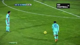 Messi - Getafe CF VS FC Barcelona - 2010-11-07