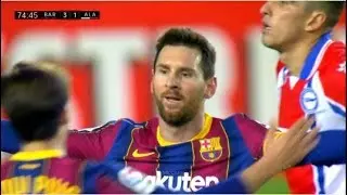 Messi - FC Barcelona VS Deportivo Alavés - 2021-02-13