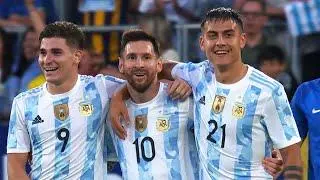 Messi - Argentina VS Estonia - 2022-06-05