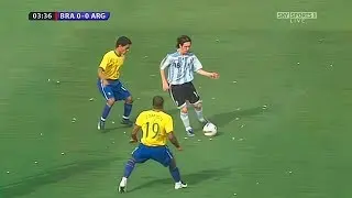 Messi - Brazil VS Argentina - 2007-07-15
