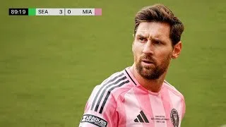 Messi - Seattle Sounders FC VS Inter Miami CF - 2025-08-31