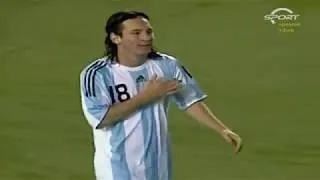 Messi - Mexico VS Argentina - 2008-06-05