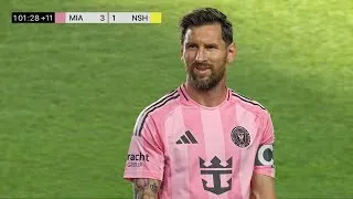Messi - Inter Miami CF VS Nashville SC - 2025-10-25